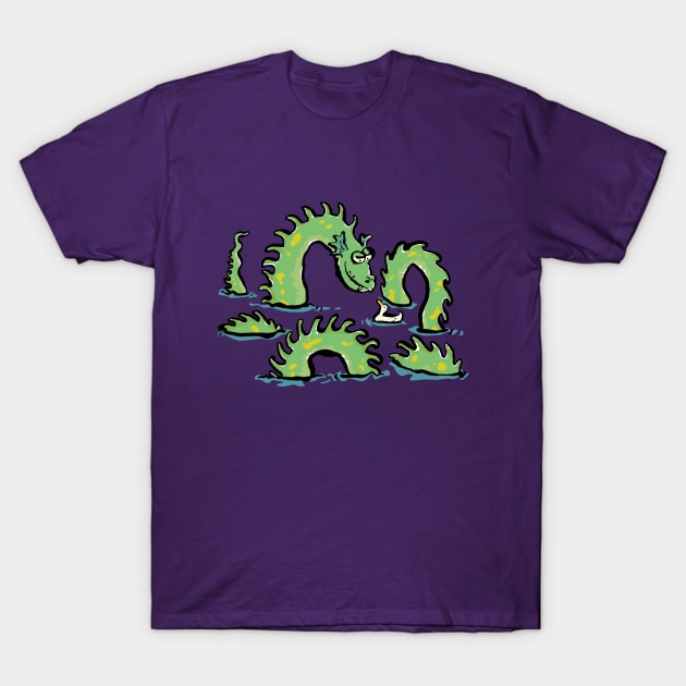 the sea serpent T-Shirt by greendeer